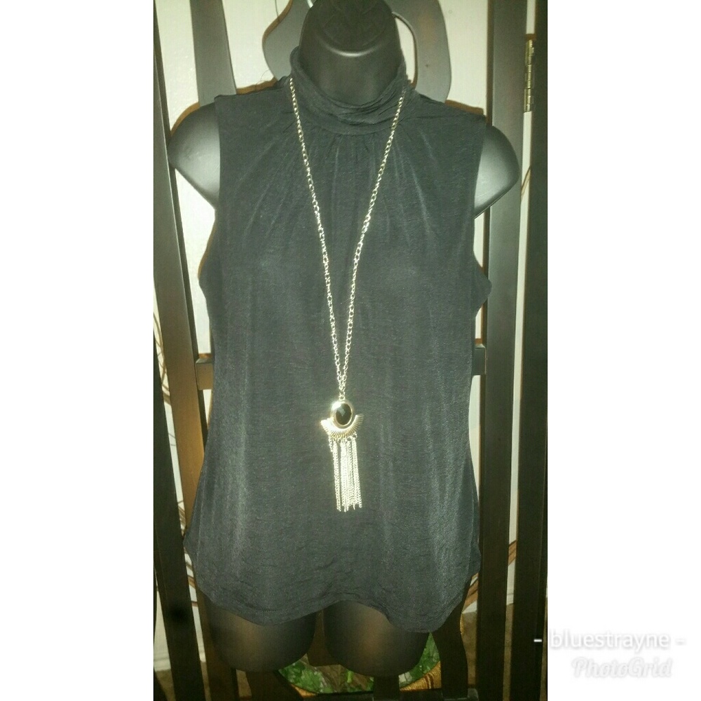 Black Worthington Blouse Size M